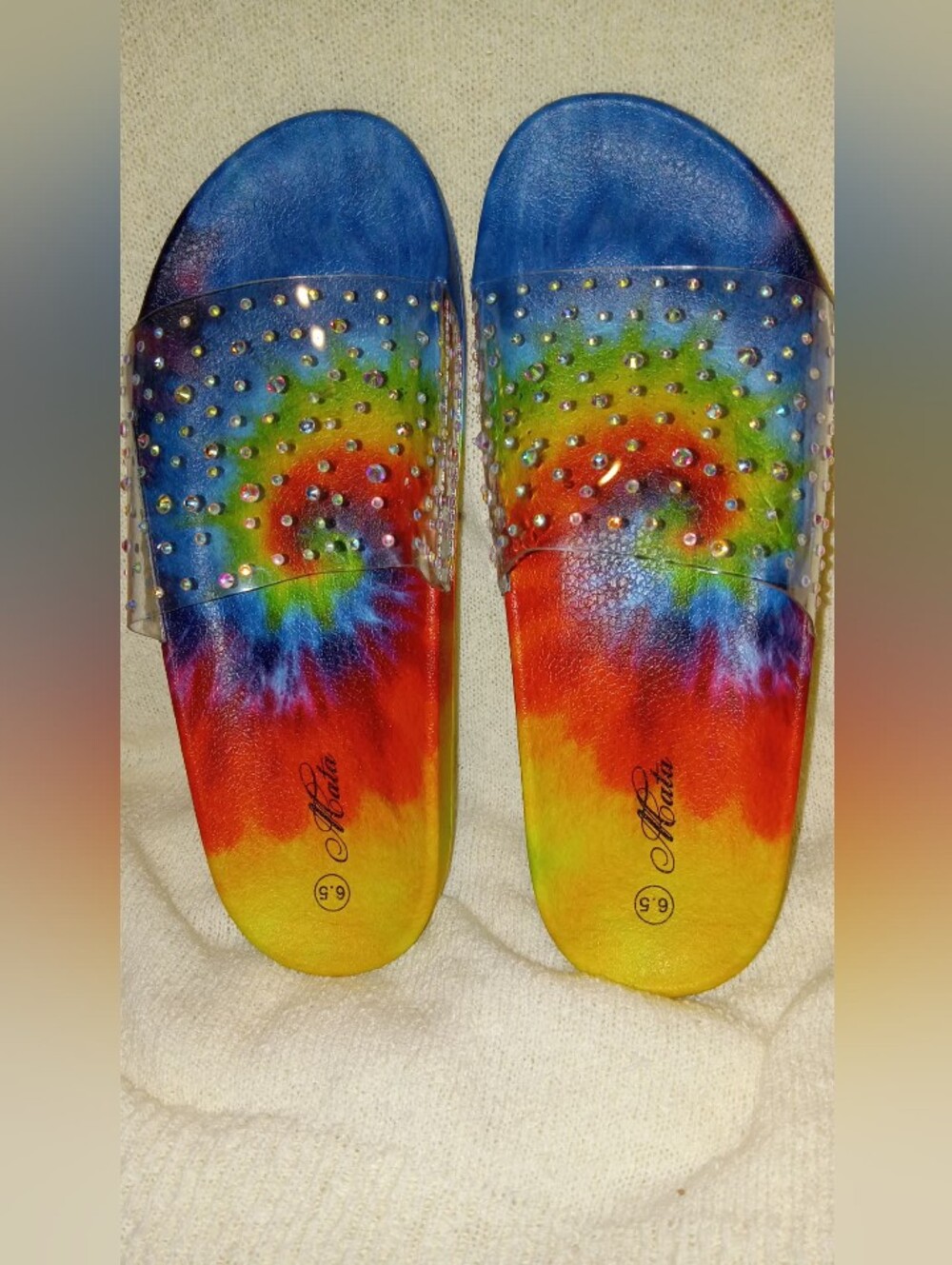 Ladies Colorful Mata Fashion Sandals Size 6.5 New